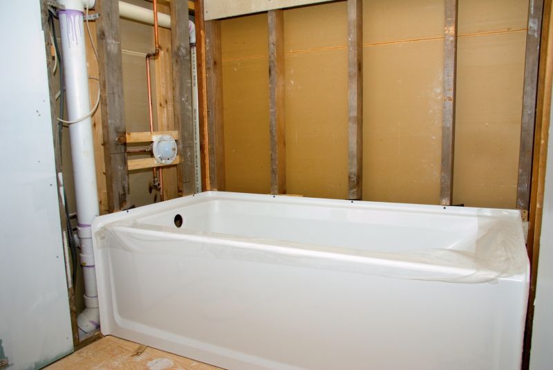 Renovated Bathroom with New Tub